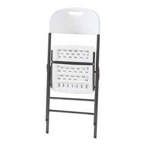 Składane krzesło Ljusnarsberg w zestawie z tworzywa sztucznego [en.casa]