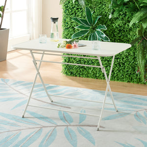 Stalowy stół składany Sande [en.casa]