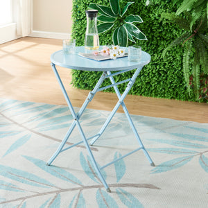 Stalowy stół składany Sande [en.casa]