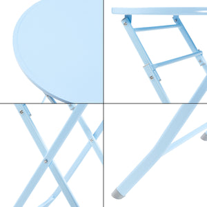 Stalowy stół składany Sande [en.casa]