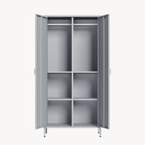 Szafa Esteli 170x80x45 cm stal [en.casa]
