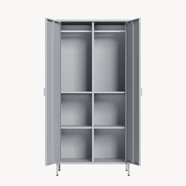Szafa Esteli 170x80x45 cm stal [en.casa]