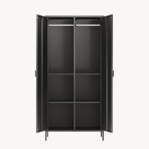 Szafa Esteli 170x80x45 cm stal [en.casa]