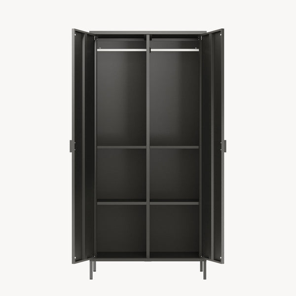 Szafa Esteli 170x80x45 cm stal [en.casa]