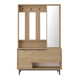 Kompaktowa szafa Vesanto 178x112x36 cm [en.casa]