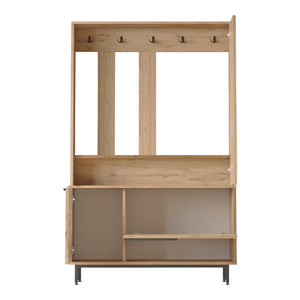 Kompaktowa szafa Vesanto 178x112x36 cm [en.casa]