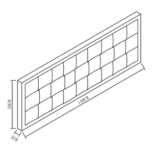 Aksamitny zagłówek Tervo [en.casa]