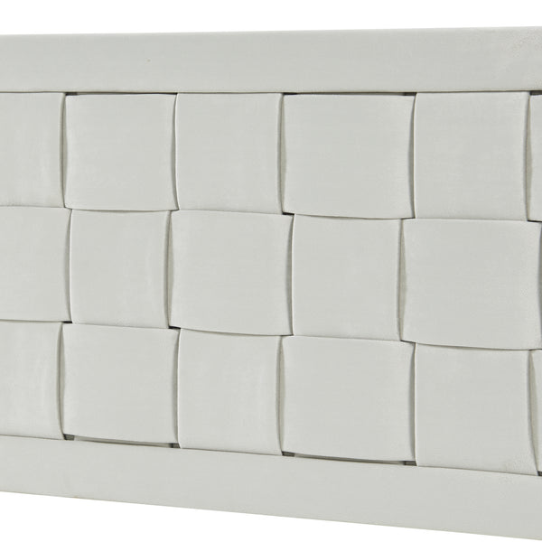 Aksamitny zagłówek Tervo [en.casa]