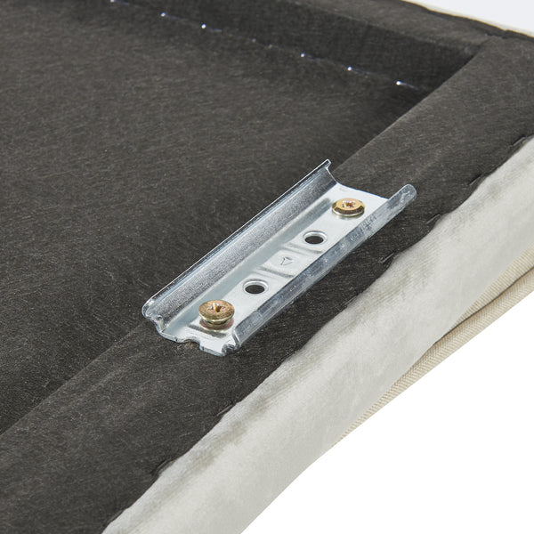 Aksamitny zagłówek Tervo [en.casa]