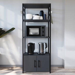 Półka kuchenna Arhuni 139x56x30 cm [en.casa]