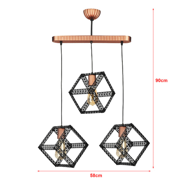 Lampa wisząca Diss w różnych kolorach i rozmiarach kolory i rozmiary [lux.pro]