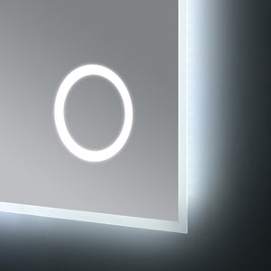 Lustro łazienkowe LED Lizzano białe w różnych rozmiarach [pro.tec]