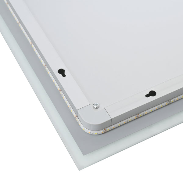 Lustro łazienkowe LED Lizzano białe w różnych rozmiarach [pro.tec]