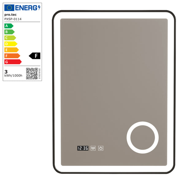 Lustro łazienkowe LED Pescara w różnych kolorach i rozmiarach kolory i rozmiary [pro.tec]