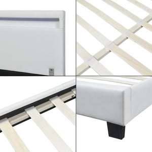 Łóżko LED + materac różne wymiary i kolory