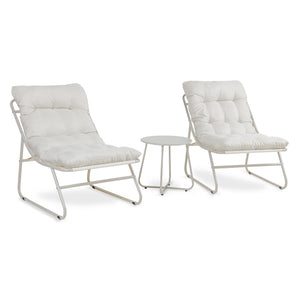 Zestaw wypoczynkowy Malmö 3-częściowy [casa.pro]