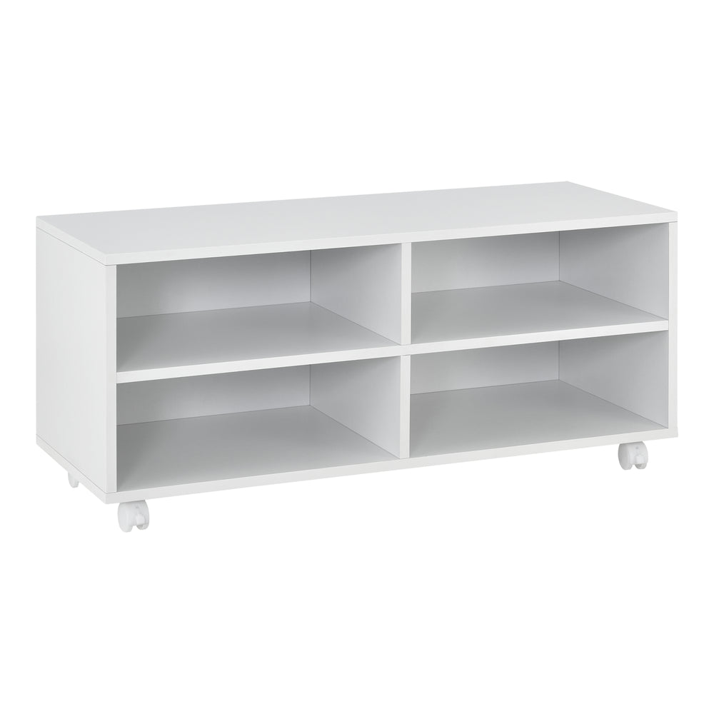 Szafka RTV na kółkach Gränne 90x35x41cm w różnych kolorach [en.casa] - premiumXL
