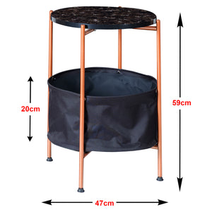 Stolik boczny Suonenjoki 59x47cm w różnych kolorach [en.casa]