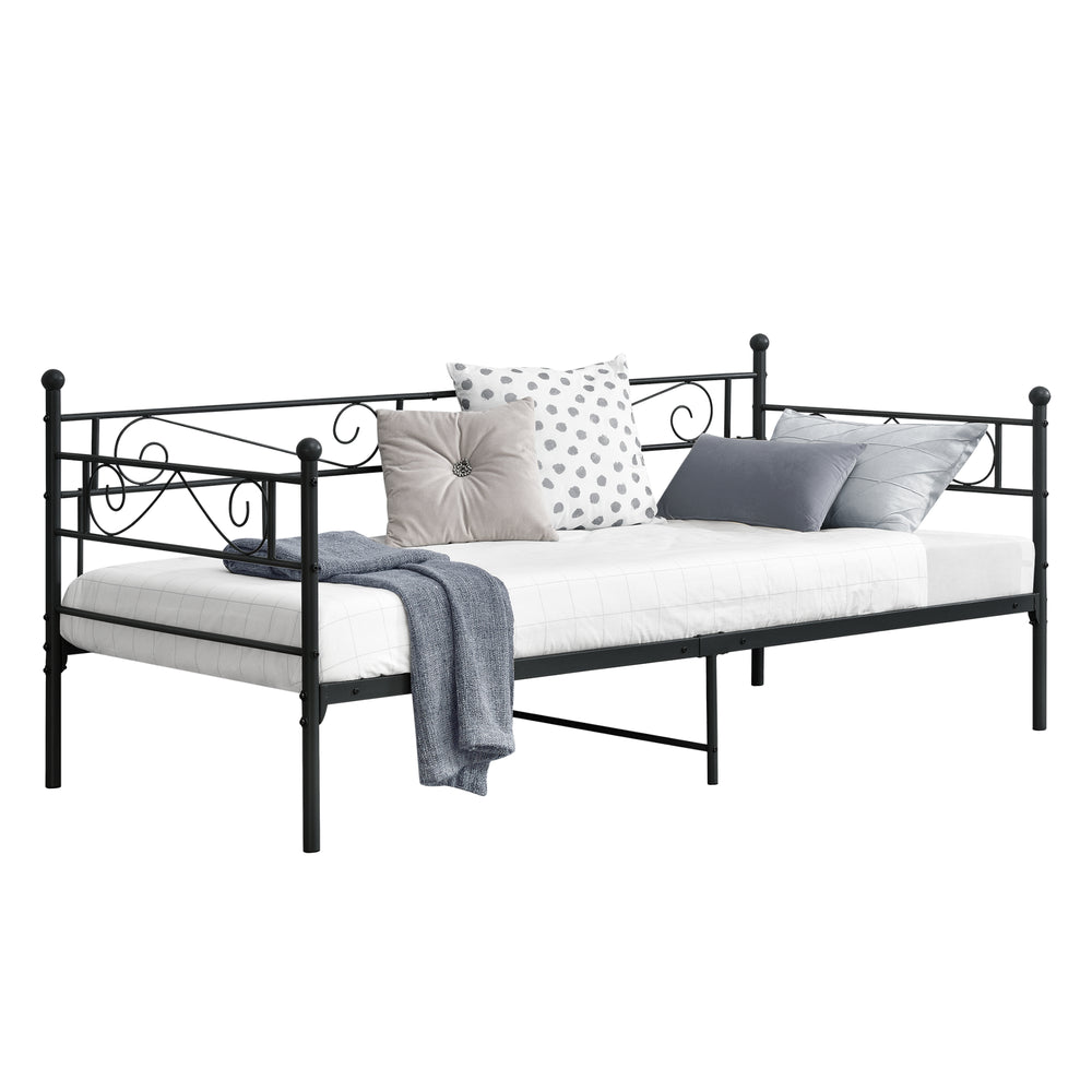 Łóżko metalowe Kerava 90x200 cm w różnych kolorach en.casa - premiumXL