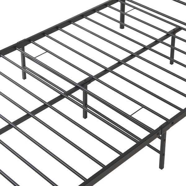 Łóżko metalowe Florenz 120x200 cm z materacem z zimnej pianki lub bez w różnych kolorach kolory [en.casa]