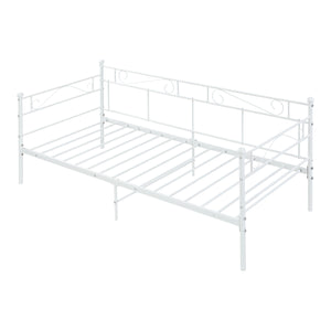 Łóżko metalowe Granada 90x200 cm stalowe [en.casa]