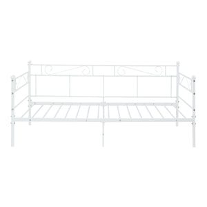 Łóżko metalowe Granada 90x200 cm stalowe [en.casa]