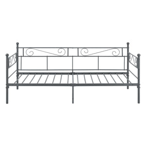 Metalowe łóżko Kerava 90x200 cm z materacem z zimnej pianki w różnych kolorach Colours en.casa