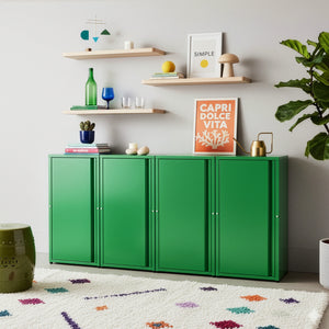 Metalowa szafka Burlöv [en.casa]