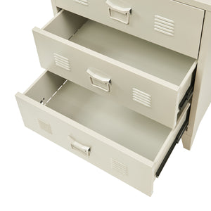 Metalowa szafka Hämeenlinna [en.casa]