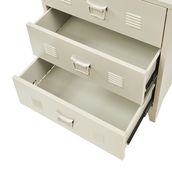 Metalowa szafka Hämeenlinna [en.casa]