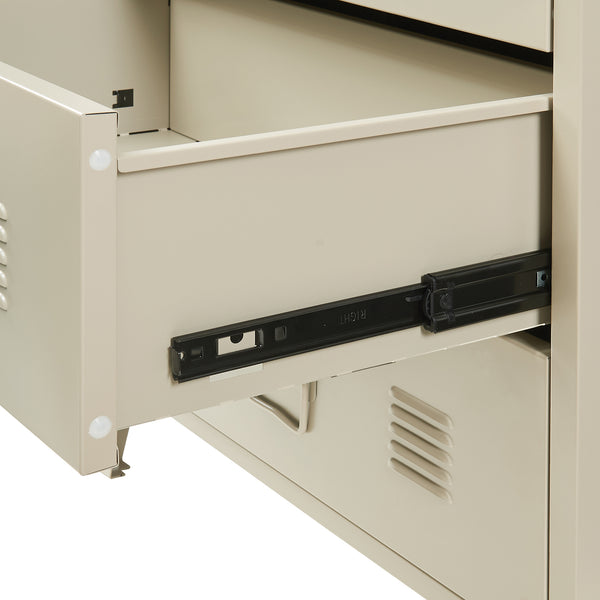 Metalowa szafka Hämeenlinna [en.casa]