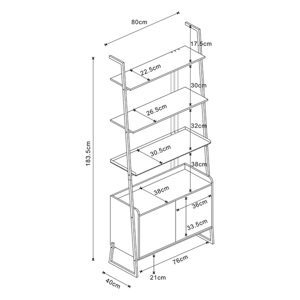 Zestaw mebli Storfjord [en.casa]