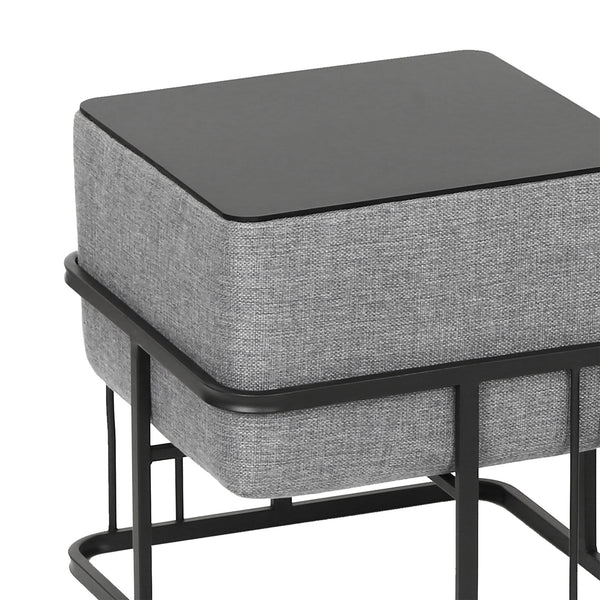 Wielofunkcyjny stołek Tas z możliwością sztaplowania [en.casa]