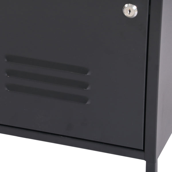 Szafka nocna Hausjärvi zestaw 2 uchwytów do drzwi prawych i lewych [en.casa]