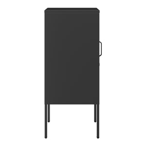 Szafka nocna Hausjärvi 82x35x35 cm Uchwyt drzwi lewy stalowy [en.casa]