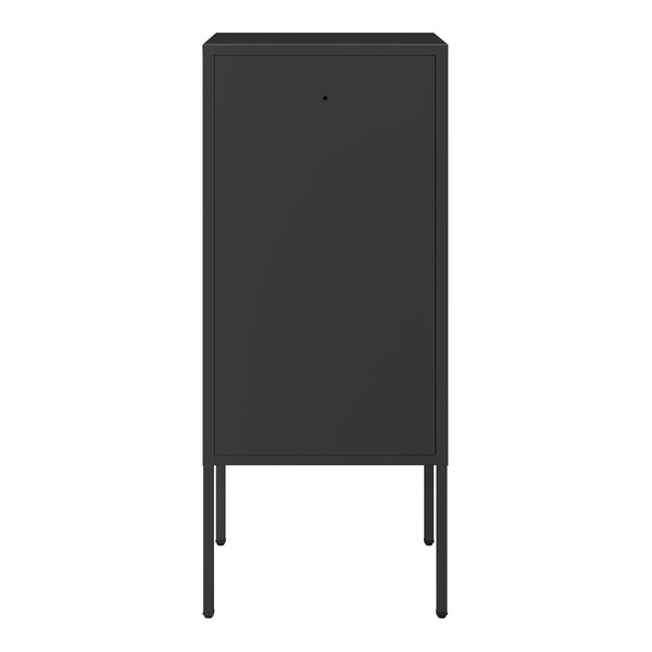 Szafka nocna Hausjärvi 82x35x35 cm Uchwyt drzwi lewy stalowy [en.casa]
