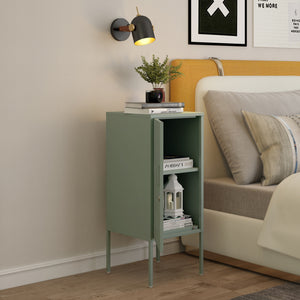 Szafka nocna Hausjärvi 82x35x35 cm stal [en.casa]