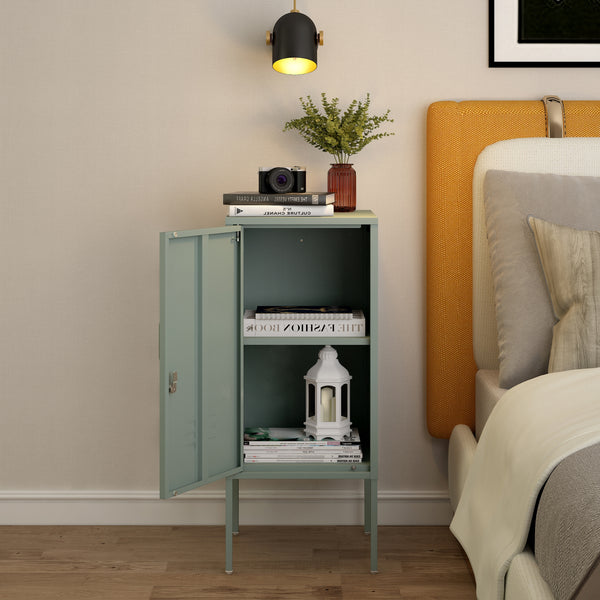 Szafka nocna Hausjärvi 82x35x35 cm stal [en.casa]