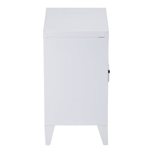 Szafka nocna Inari zestaw 2 szt. stal [en.casa]