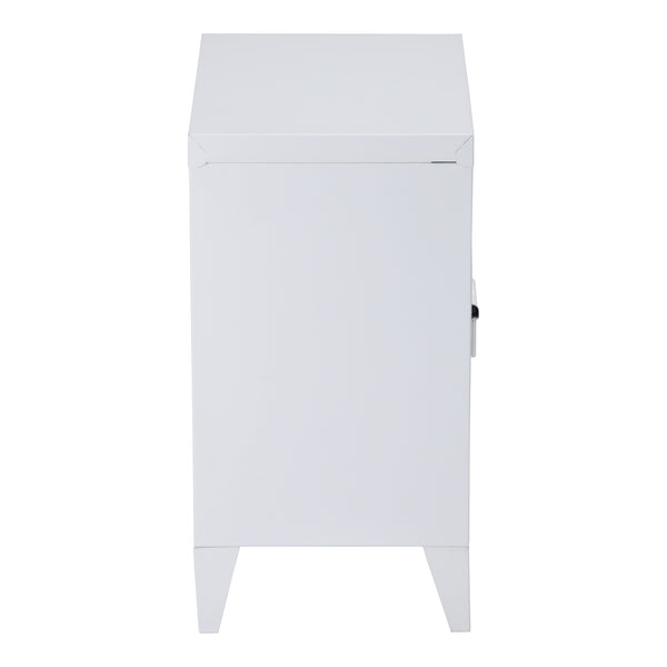 Szafka nocna Inari zestaw 2 szt. stal [en.casa]