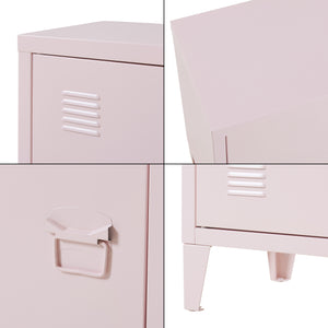 Szafka nocna Inari zestaw 2 drzwi uchwyt prawy i lewy [en.casa]