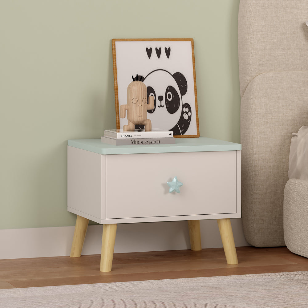 Stolik nocny dla dzieci Sandnes 31x38x30 cm [en.casa]