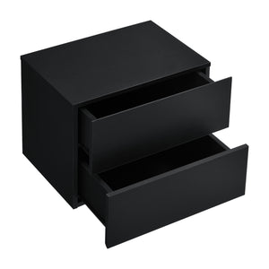 Wisząca szafka nocna Ampfing z 2 szufladami w różnych kolorach kolory [en.casa]