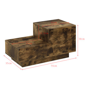 Stolik boczny Sebokeng prawy 38x70x35 cm w różnych kolorach kolory en.casa