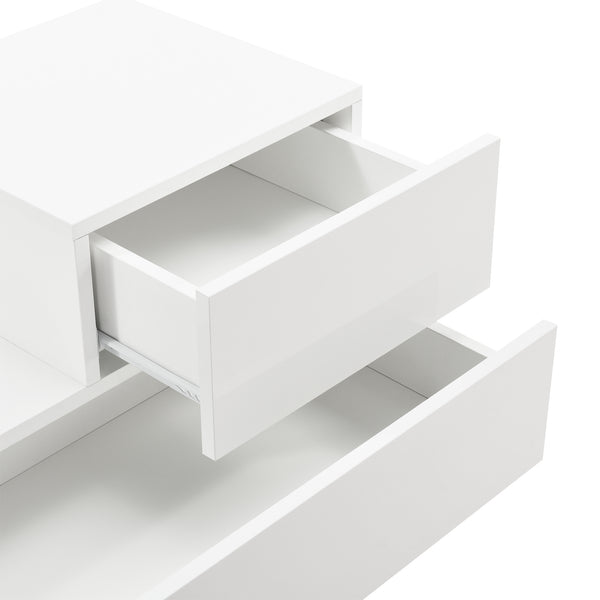 Stolik boczny Sebokeng prawy 38x70x35 cm w różnych kolorach kolory en.casa