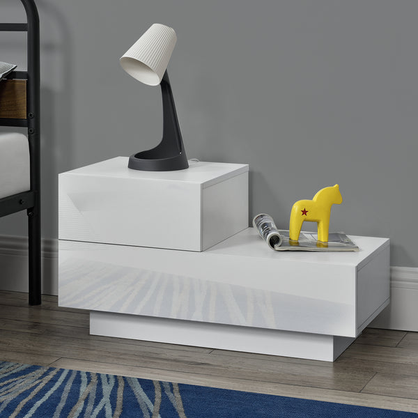 Stolik boczny Sebokeng lewy 38x70x35 cm w różnych kolorach kolory en.casa