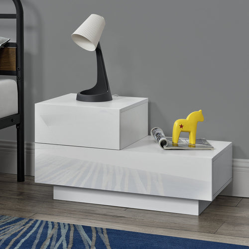 Stolik boczny Sebokeng lewy 38x70x35 cm w różnych kolorach kolory en.casa