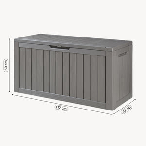 Pojemnik do przechowywania na zewnątrz Vades 117x47x59 cm [casa.pro]