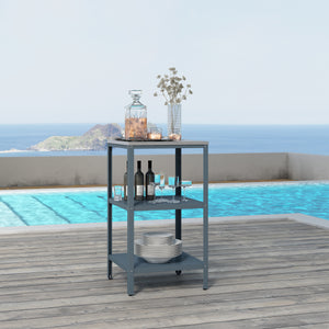 Półka stojąca zewnętrzna Bolognano 92x50x50 cm [casa.pro]