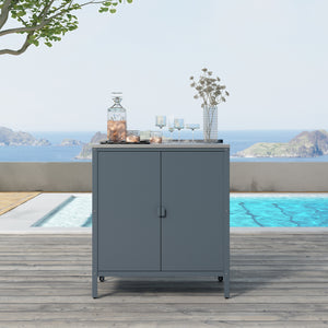 Szafka zewnętrzna Bolognano 92x80x50 cm [casa.pro]